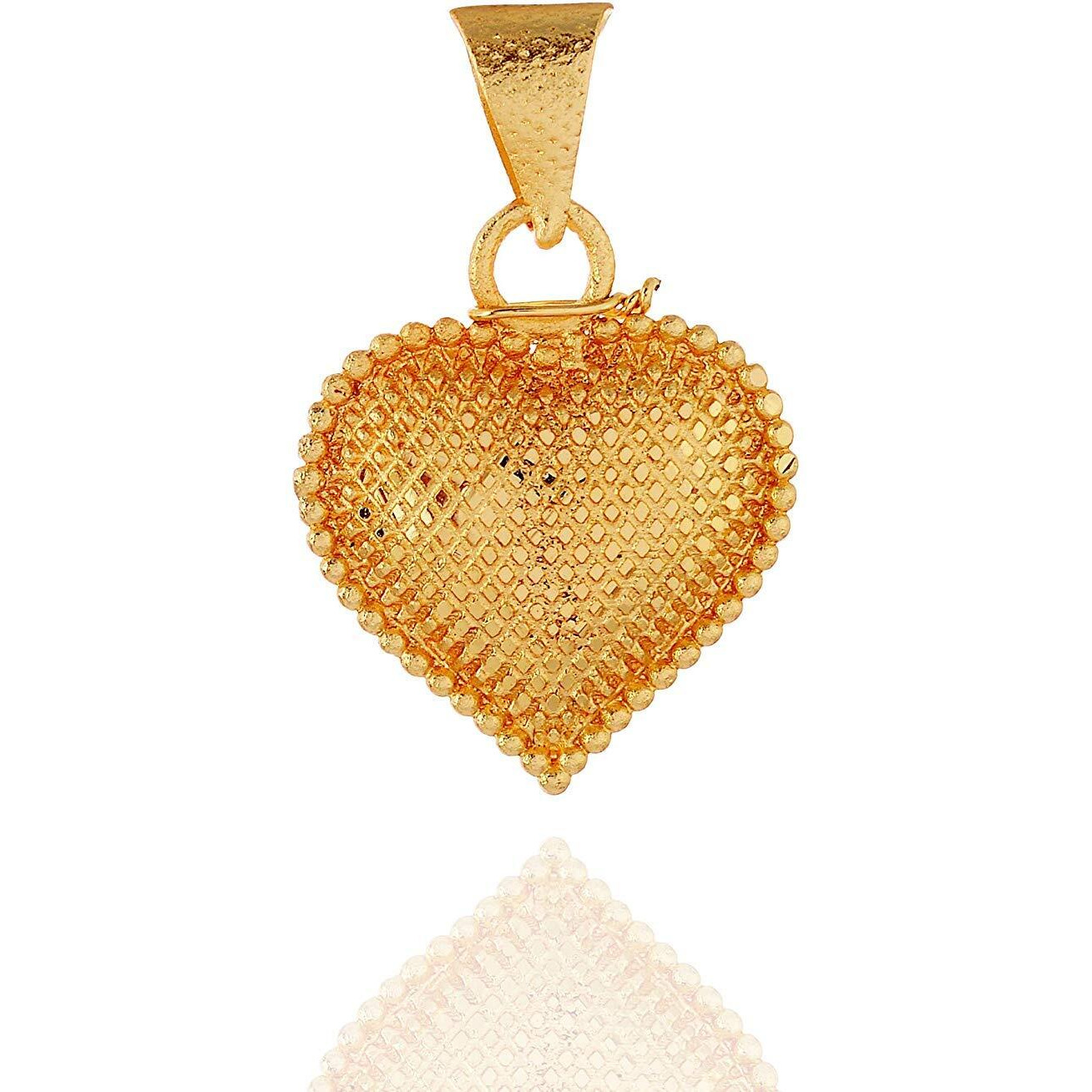 Handicraft Kottage Gold Plated Pendant Chain for Women/Girls (HK-Pendant-013)