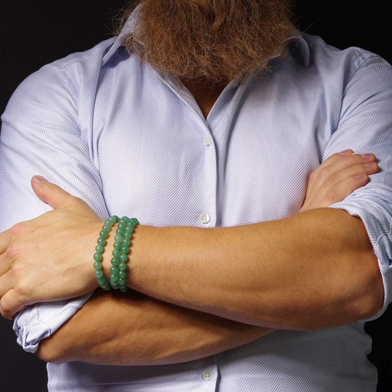 Young & Forever Gift Bracelet for Unisex Adult (Green)