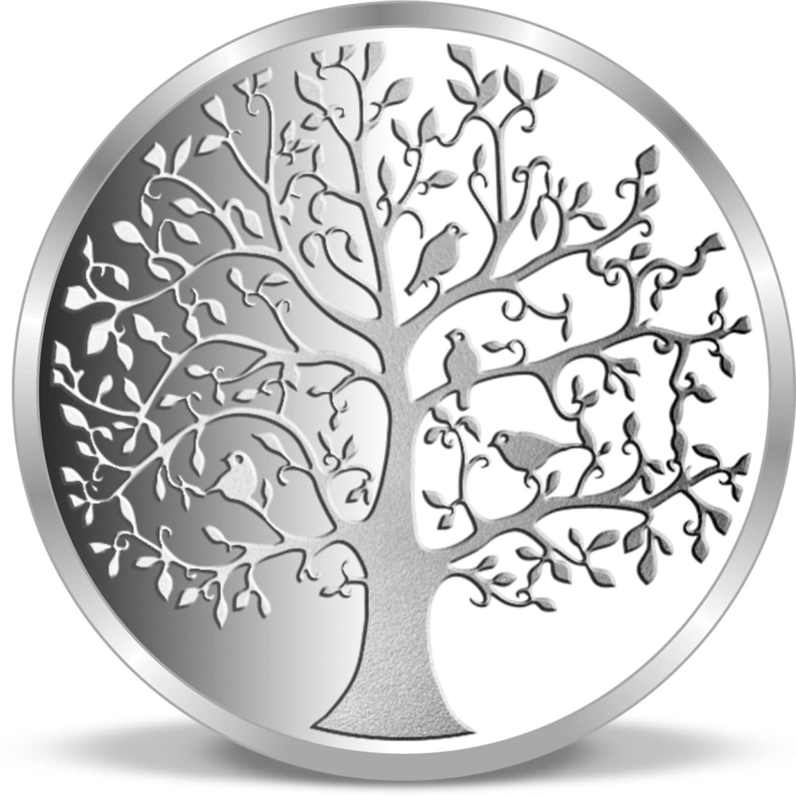ACPL Precious Moments BIS Hallmarked Silver Coin Banyan Tree 5GM 999 Pure