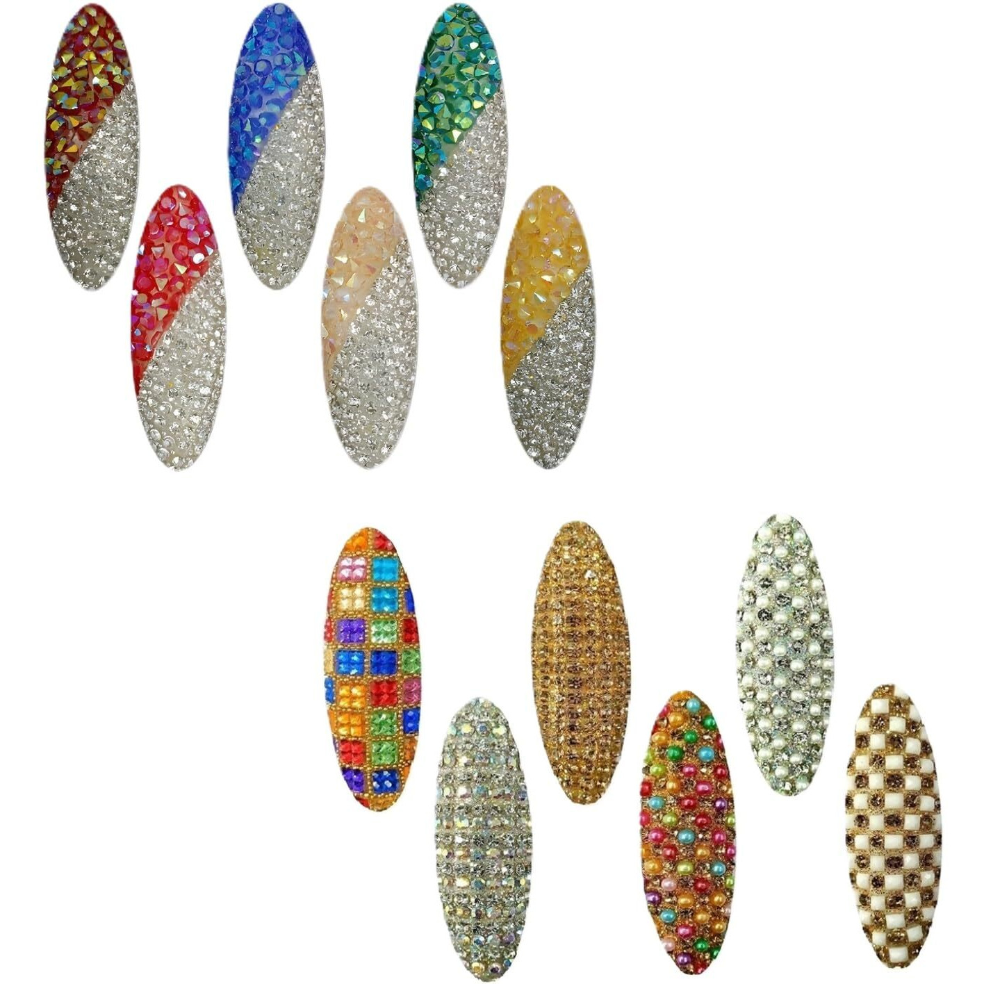 VAMA FASHIONS Handmade Multicolor Stones Saree pin Pleats Pallu Chunri Clips Embroidery Work Safety Sari Pin for Women (Combo Safety Saree Pin Brooch)