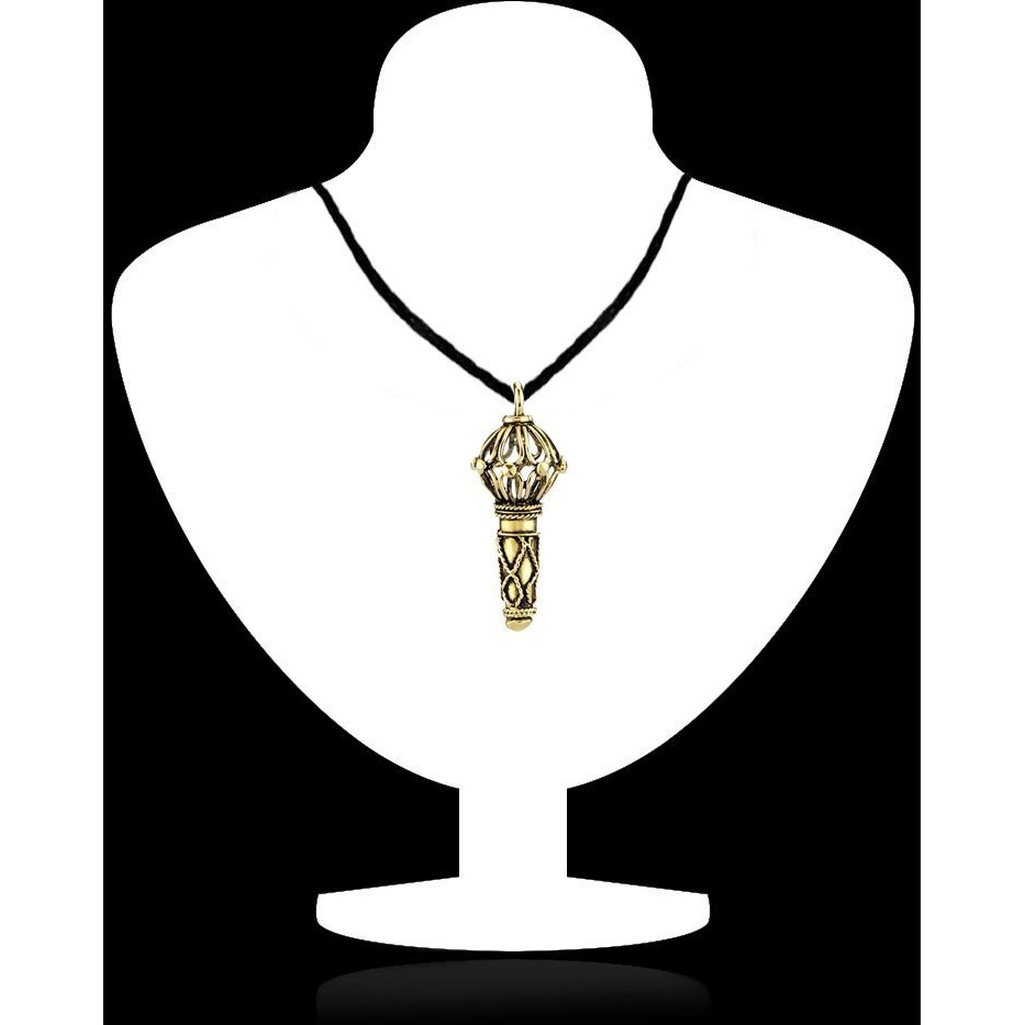 Lord Hanuman Gada Gold Plated Mens Pendant by Mahi PS1101523G