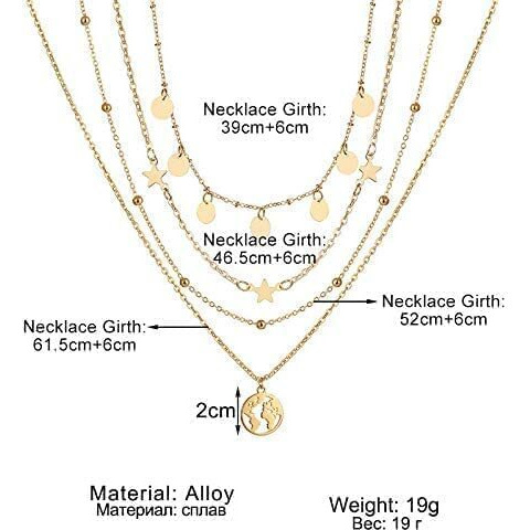 YouBella Jewellery for Women Stylish Pendant Necklace for Women & Girls (Gold) (Style 4)