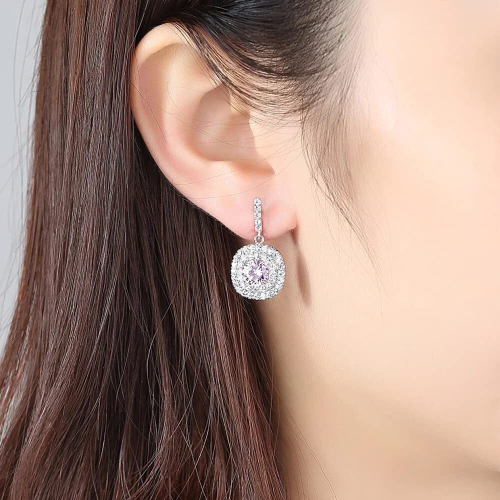 Shining Diva Fashion Latest Stylish Austrian Crystal Earrings for Women and Girls (14625er)