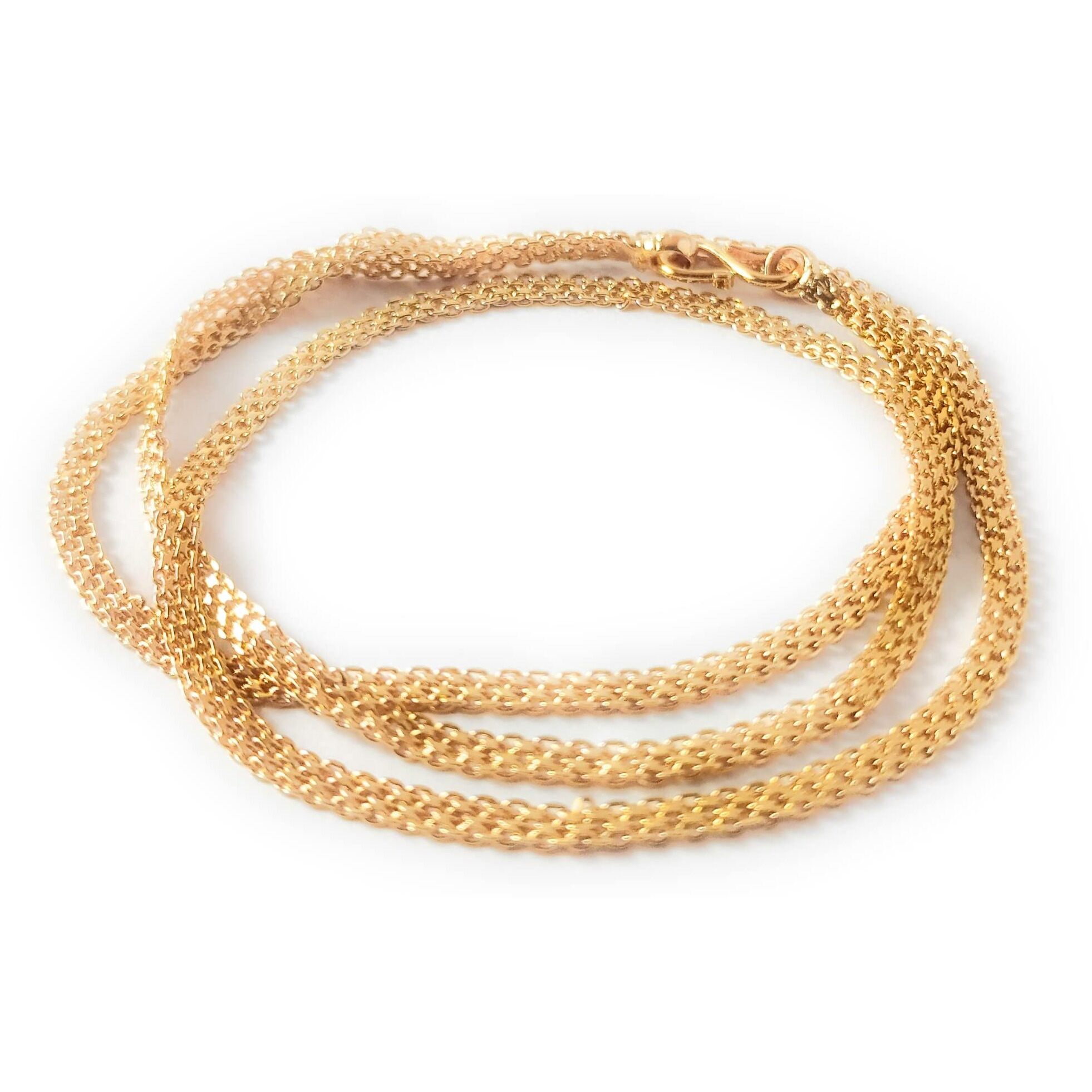 CUTE GOLD One Gram Gold Plated Fashion Jewellery Traditional Covering Muruku Thali Saradu Chain for Women & Girls