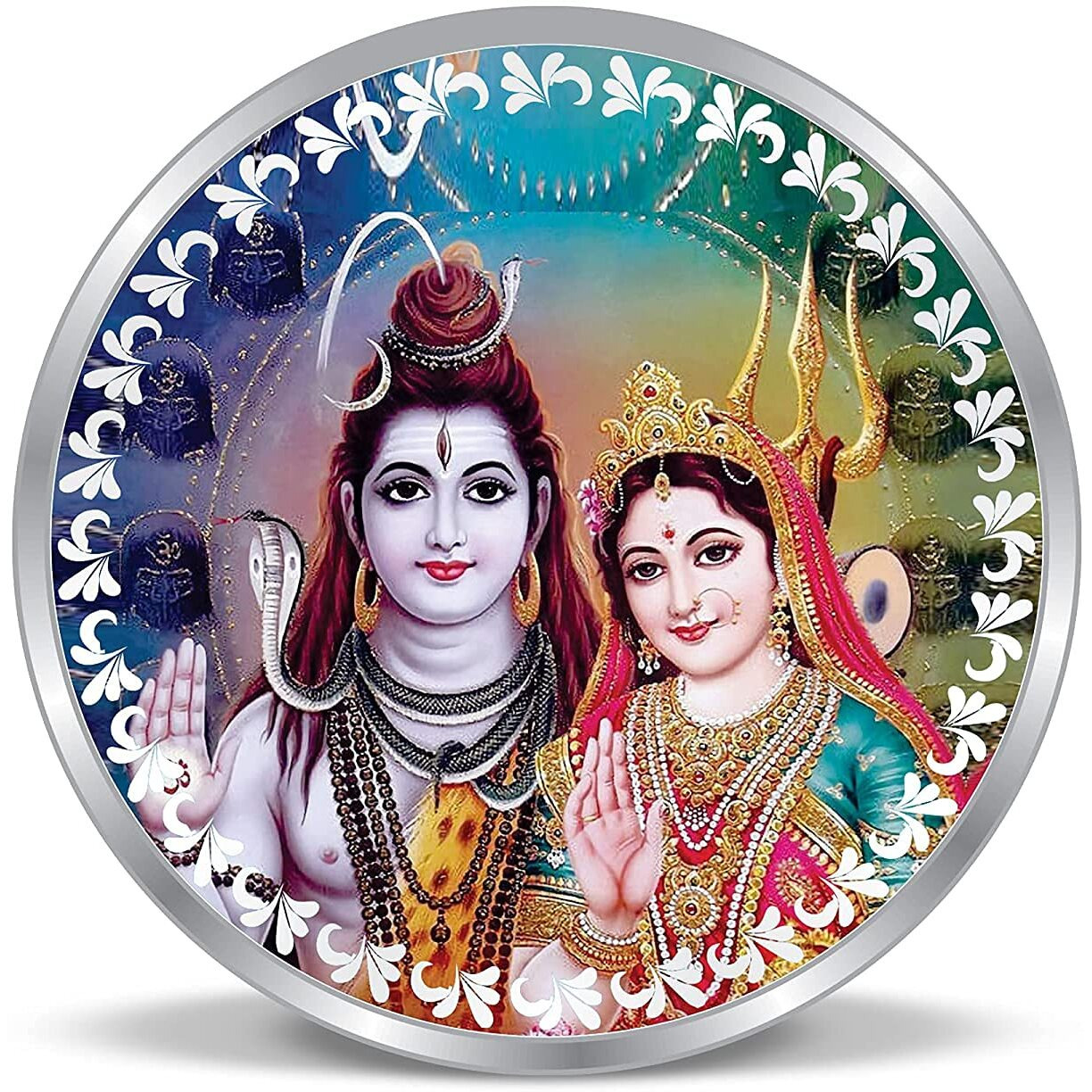 ACPL Precious Moments BIS Hallmarked Shiv Pariwar 10 Gram 999 Pure Silver Coin