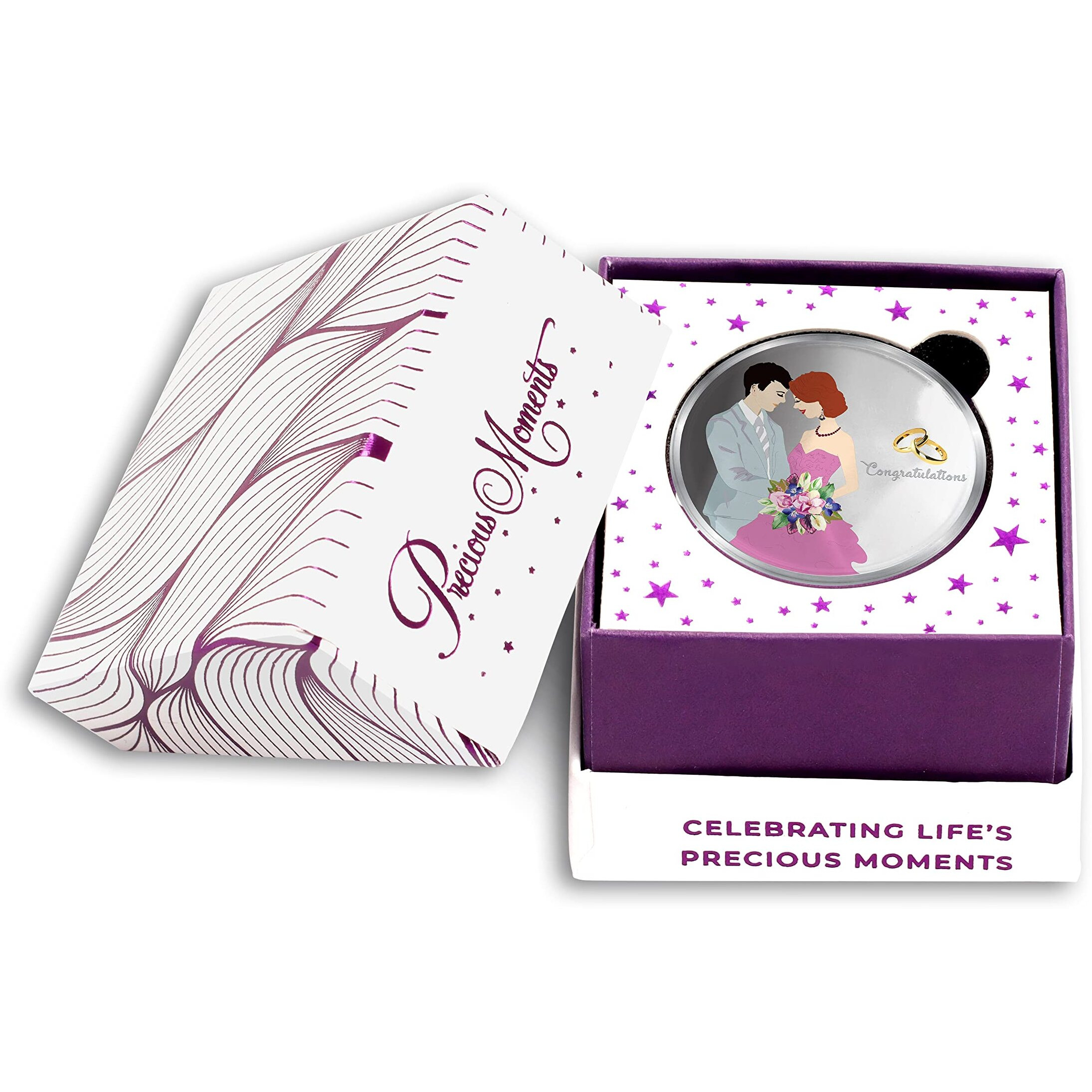 ACPL Precious Moments BIS Hallmarked Silver Coin Newly Married Couple 10 gm 999 Pure