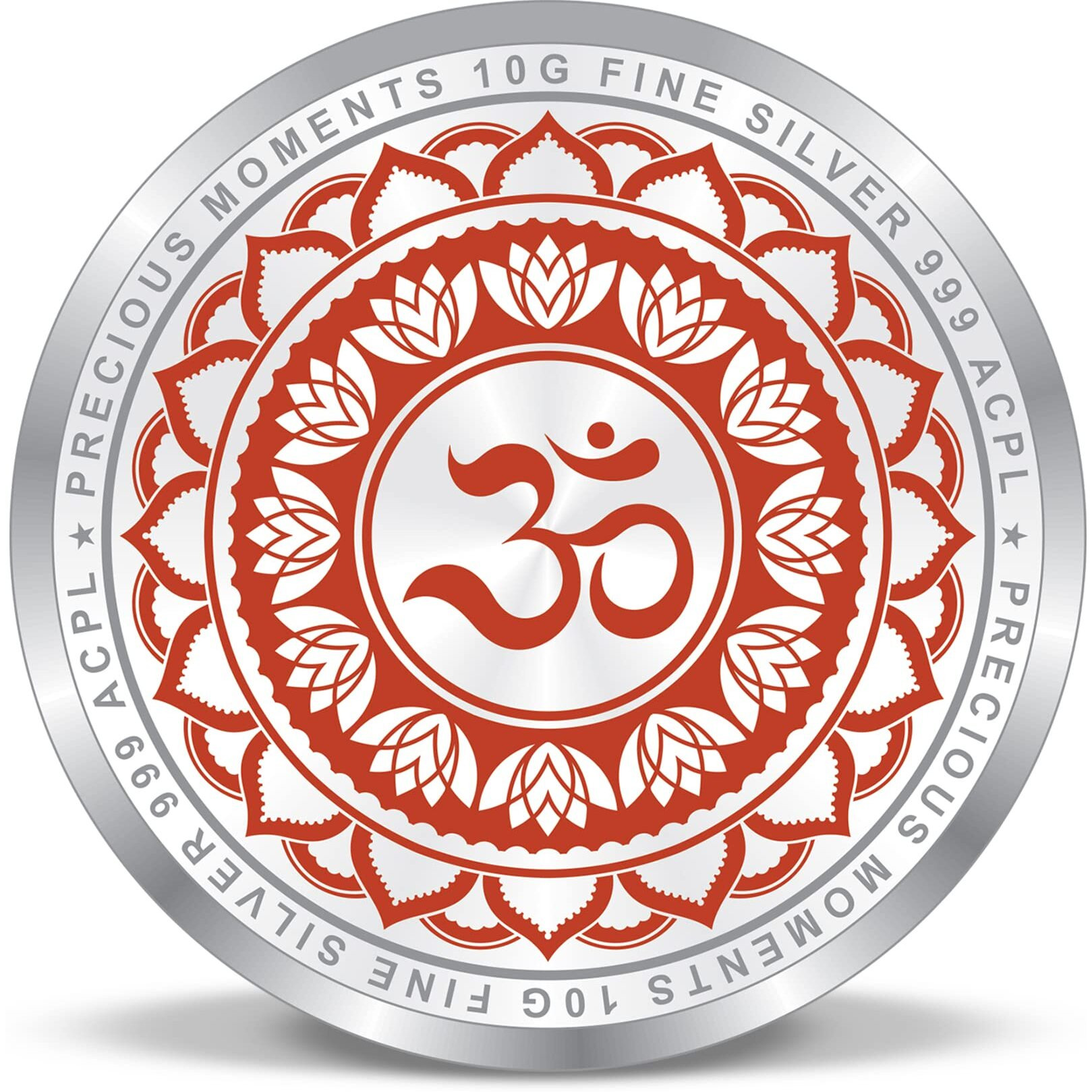 ACPL Precious Moments BIS Hallmarked Shiv Pariwar 10 Gram 999 Pure Silver Coin
