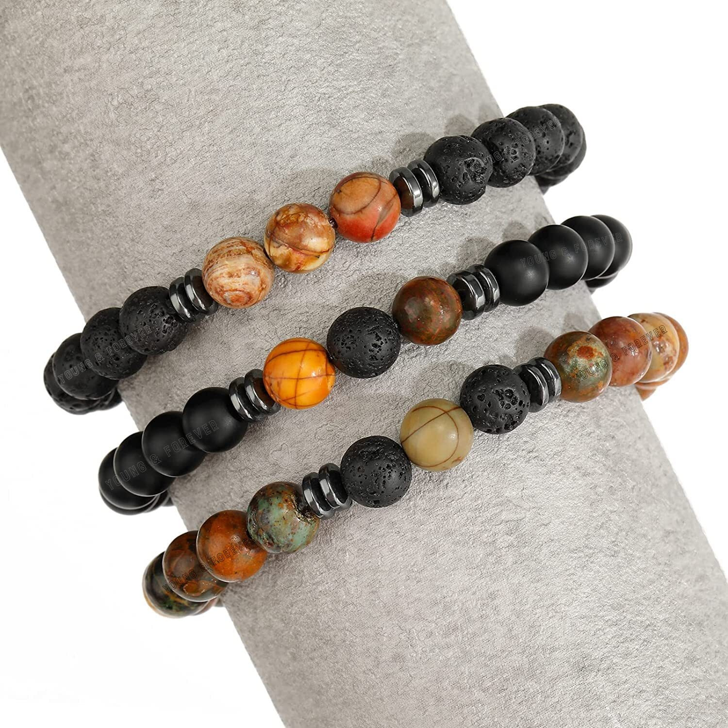 Young & Forever Gift Picasso Jasper Bracelet for Women