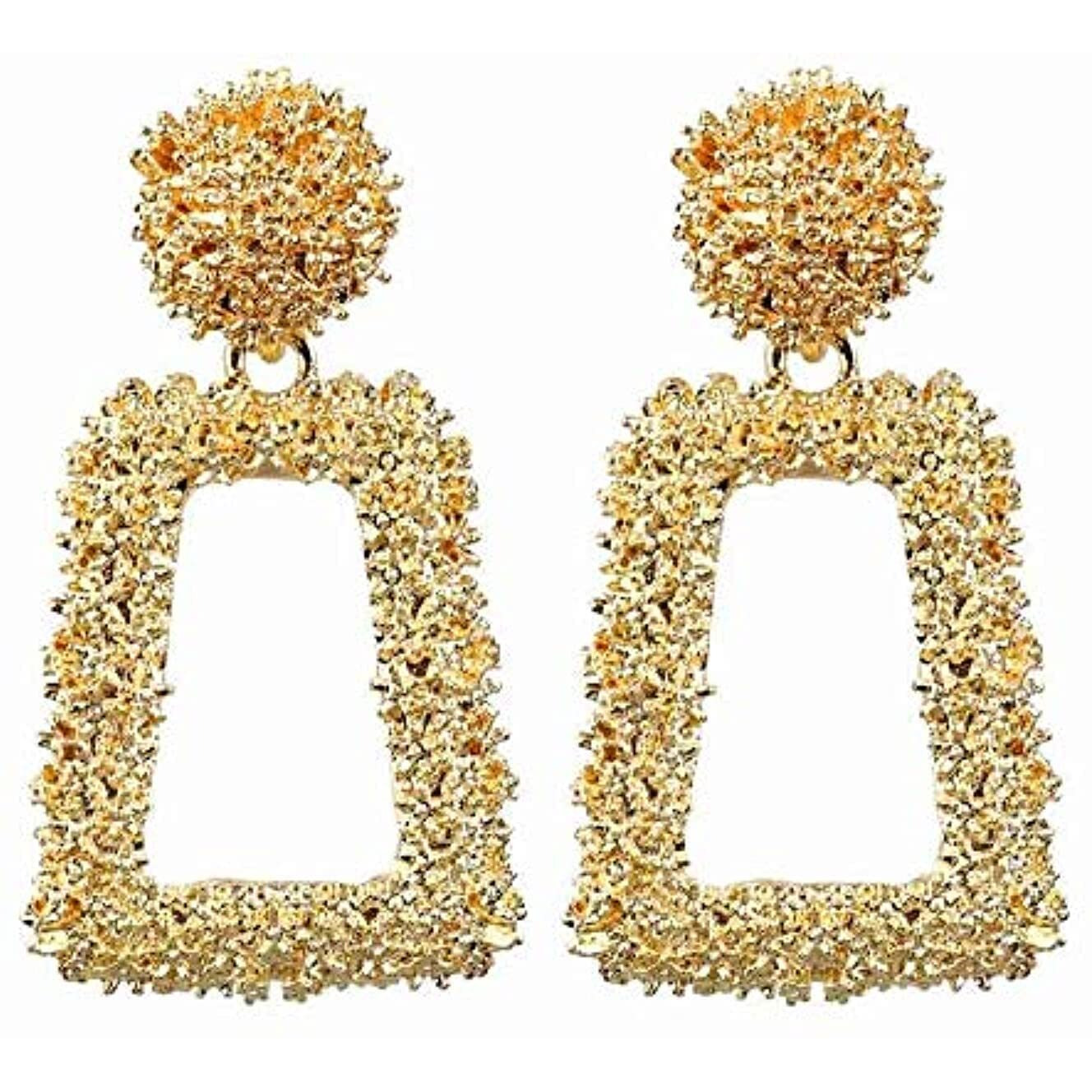 YouBella Jewellery Celebrity Inspired Handmade Earrings for Girls and Women (Gold)