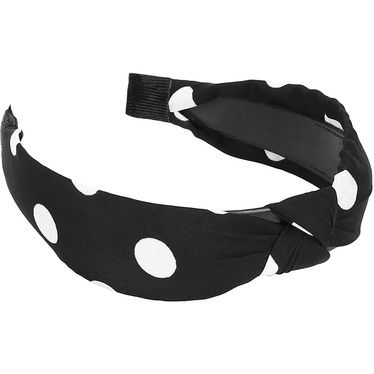 YouBella Hair Jewellery Plastic and Fabric Multi-Colour Combo of 4 Hair Bands Head Bands for Girls and Women