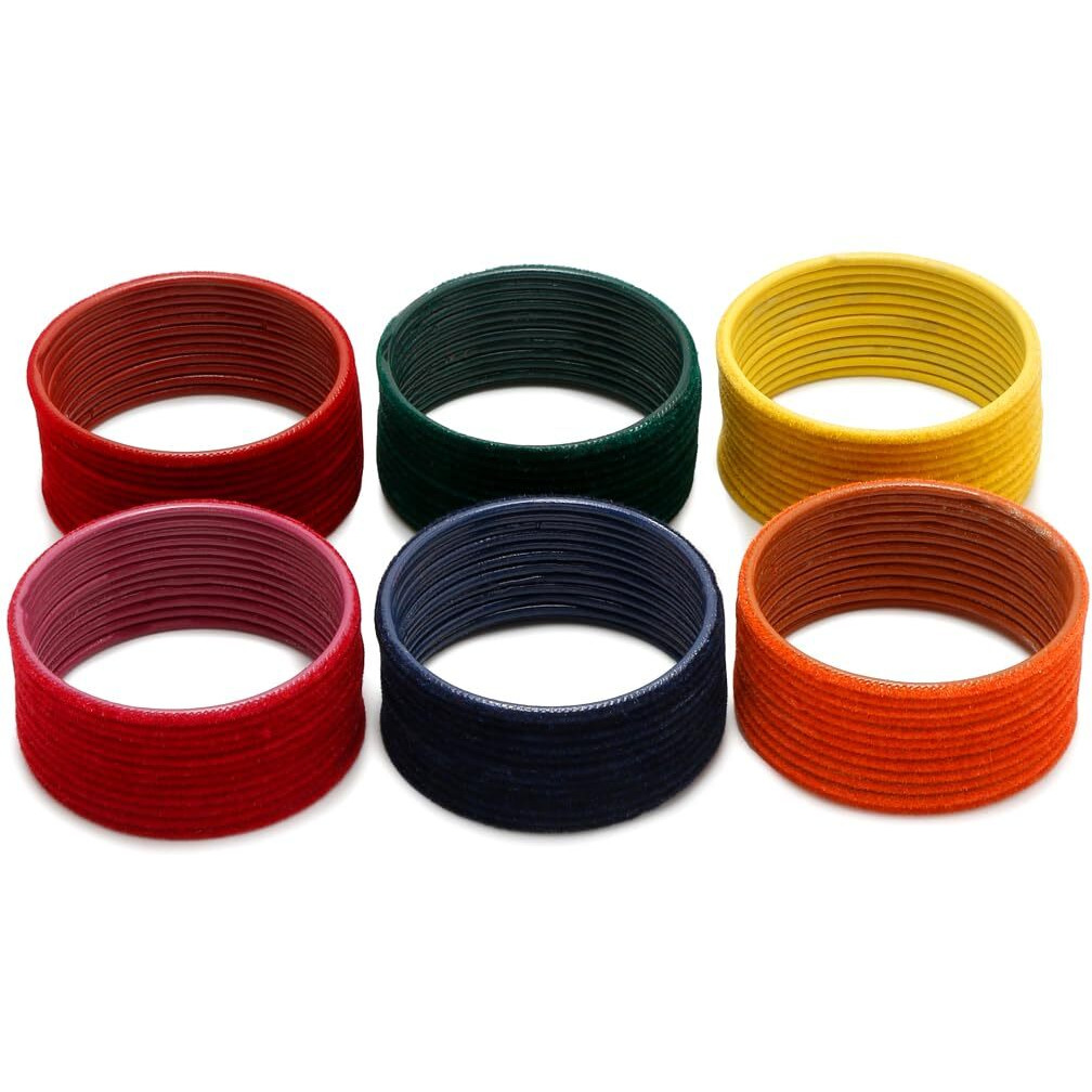 YouBella Jewellery for Women Multi-Color Bangles Set of 144 Bangles for Women and Girls (2.6)