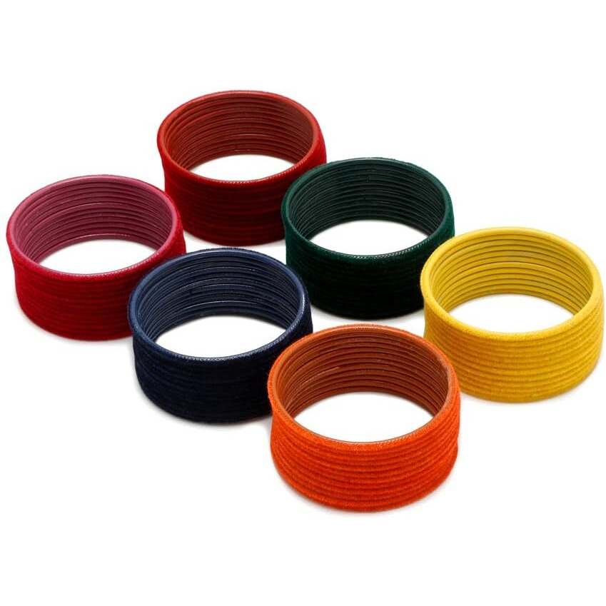 YouBella Jewellery for Women Multi-Color Bangles Set of 144 Bangles for Women and Girls (2.6)