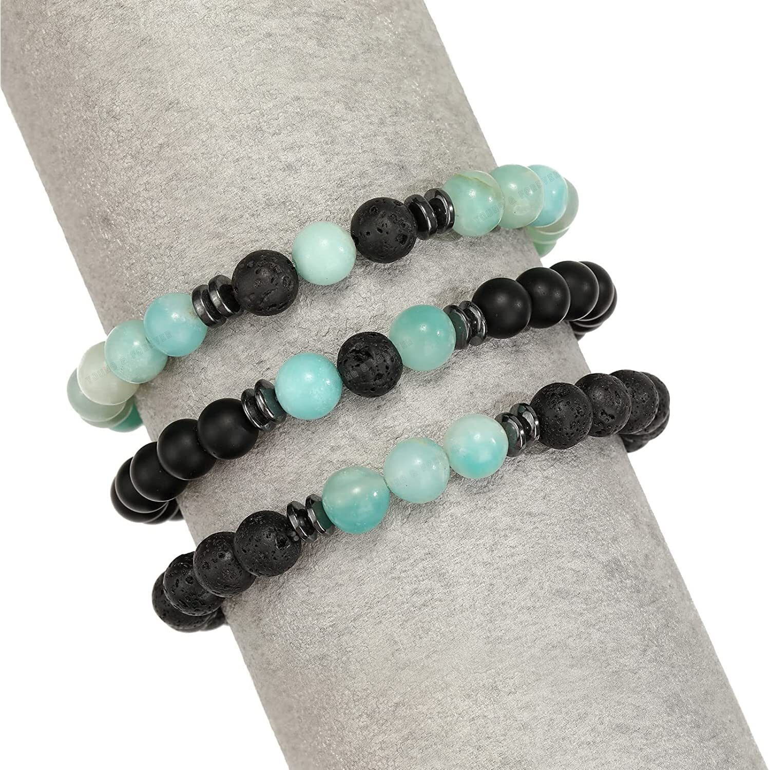 Young & Forever Gift Blue Amazonite Bracelet for Women