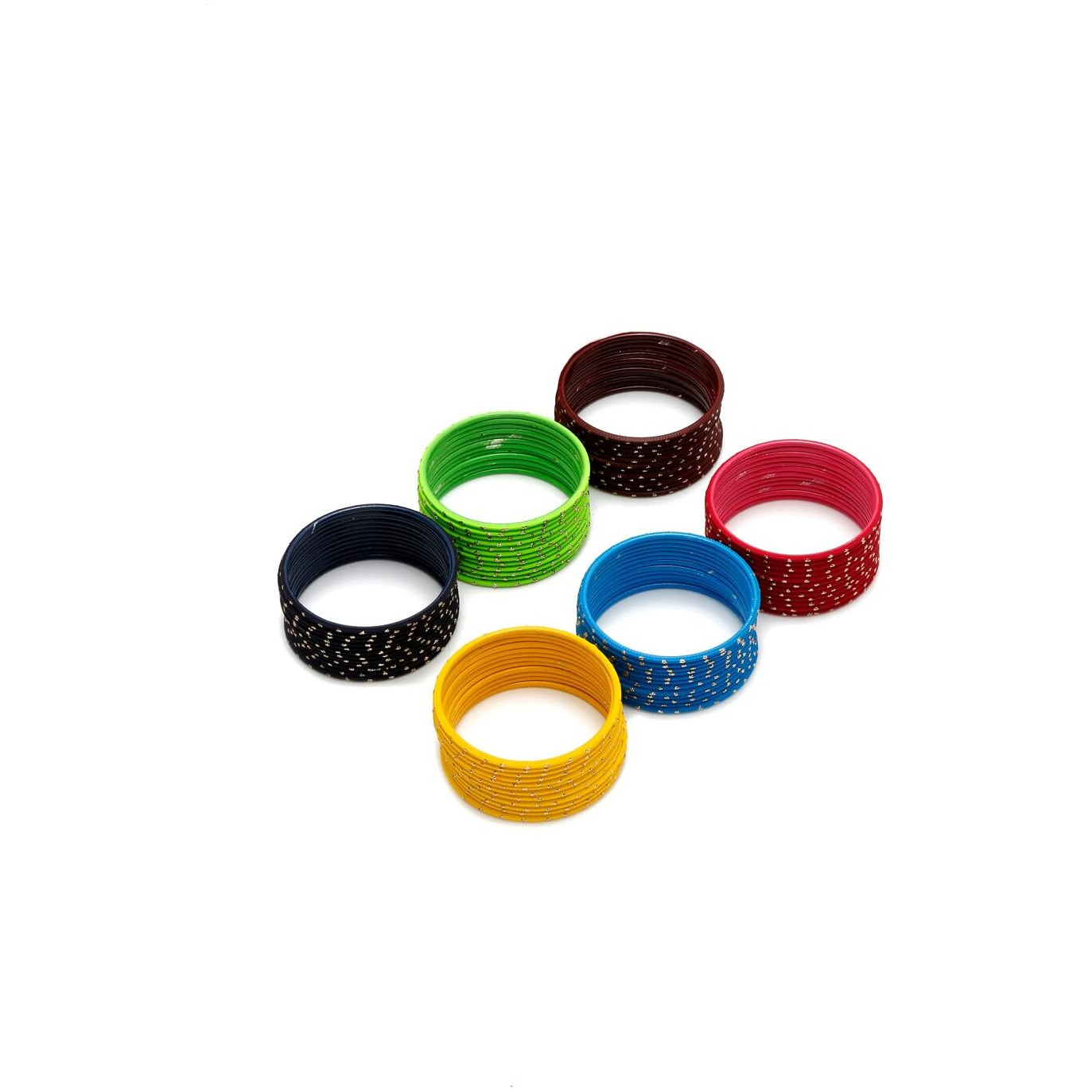 YouBella Jewellery for Women Multi-Color Bangles Set of 144 Bangles for Women and Girls (2.4)