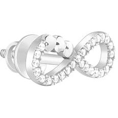 GIVA 925 Silver Infinity Heart Earrings| Rakhi Rakshabandhan Gift for Sister Bhabhi, Gifts for Women & Girls | With Certificate of Authenticity and 925 Stamp | 6 Months Warranty*