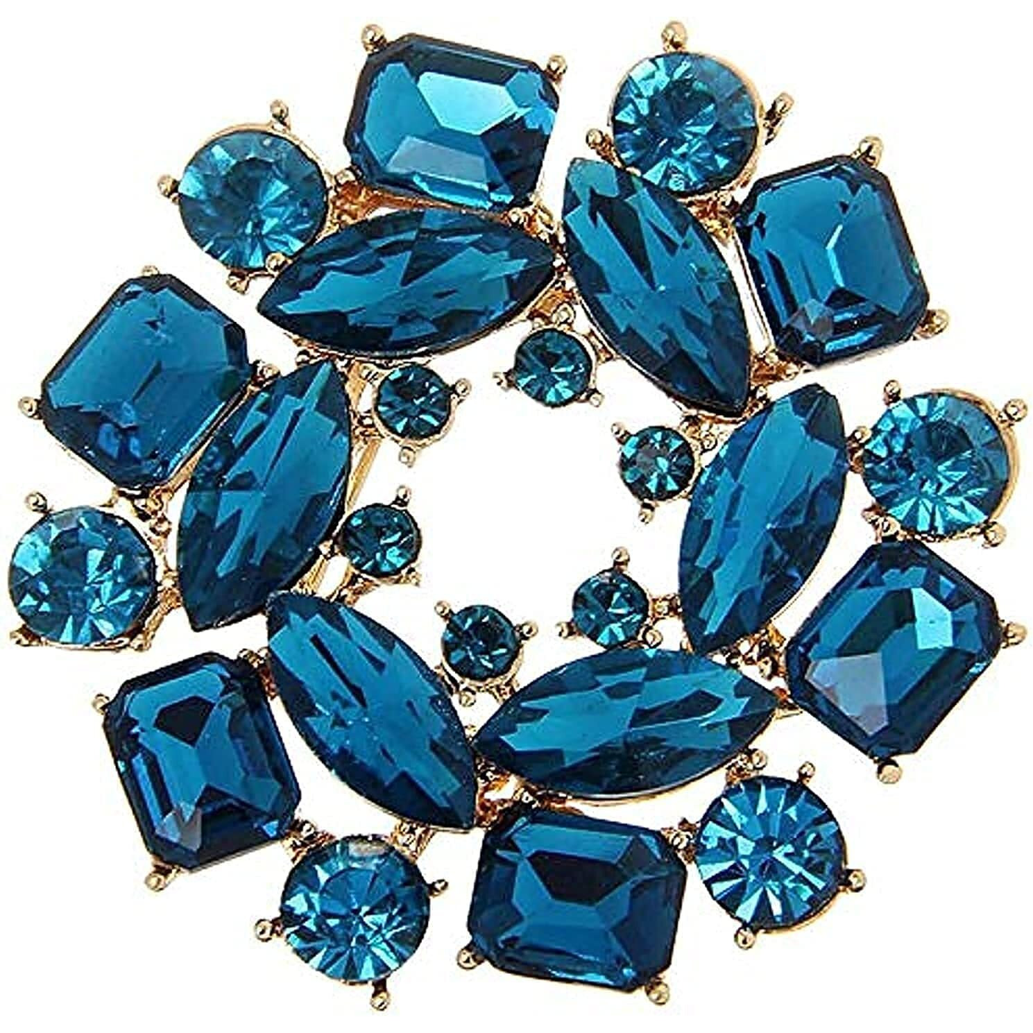 YouBella Jewellery Latest Stylish Unisex Brooch for Women/Girls/Men (Style 2)