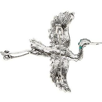 YouBella Jewellery for Women Stylish Celebrity Inspired Bird Shape Brooch for Women/Men/Girls/Boys (Style 3)