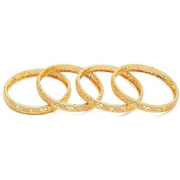 YouBella Jewellery for Women Gold Plated Bracelet Bangles for Women (2.8)