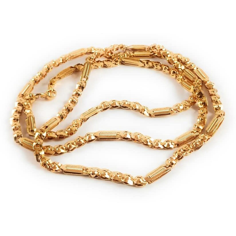 CUTE GOLD 1 Gram Gold Plated Fashion Jewellery Traditional Covering Muruku Thali Saradu Chain for Women & Girls