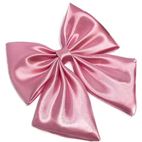 LinenBlue  Hair Sailor Bow Clip for Women and Girls (Baby Pink) (Pack of 1)