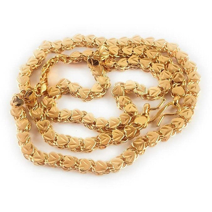 CUTE GOLD 1 Gram Gold Plated Fashion Jewellery Traditional Covering Muruku Thali Saradu Chain for Women & Girls