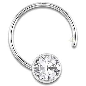 SJ SHUBHAM JEWELLERS 925 Sterling Silver Round Shape Cubic Zirconia 4MM Cup Wire Stud for Women Girls