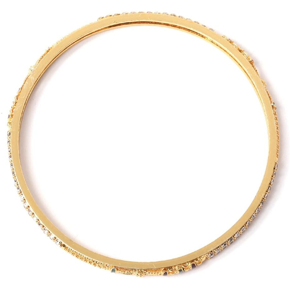 YouBella Precious Gold Plated Bangles for Women (2.8)