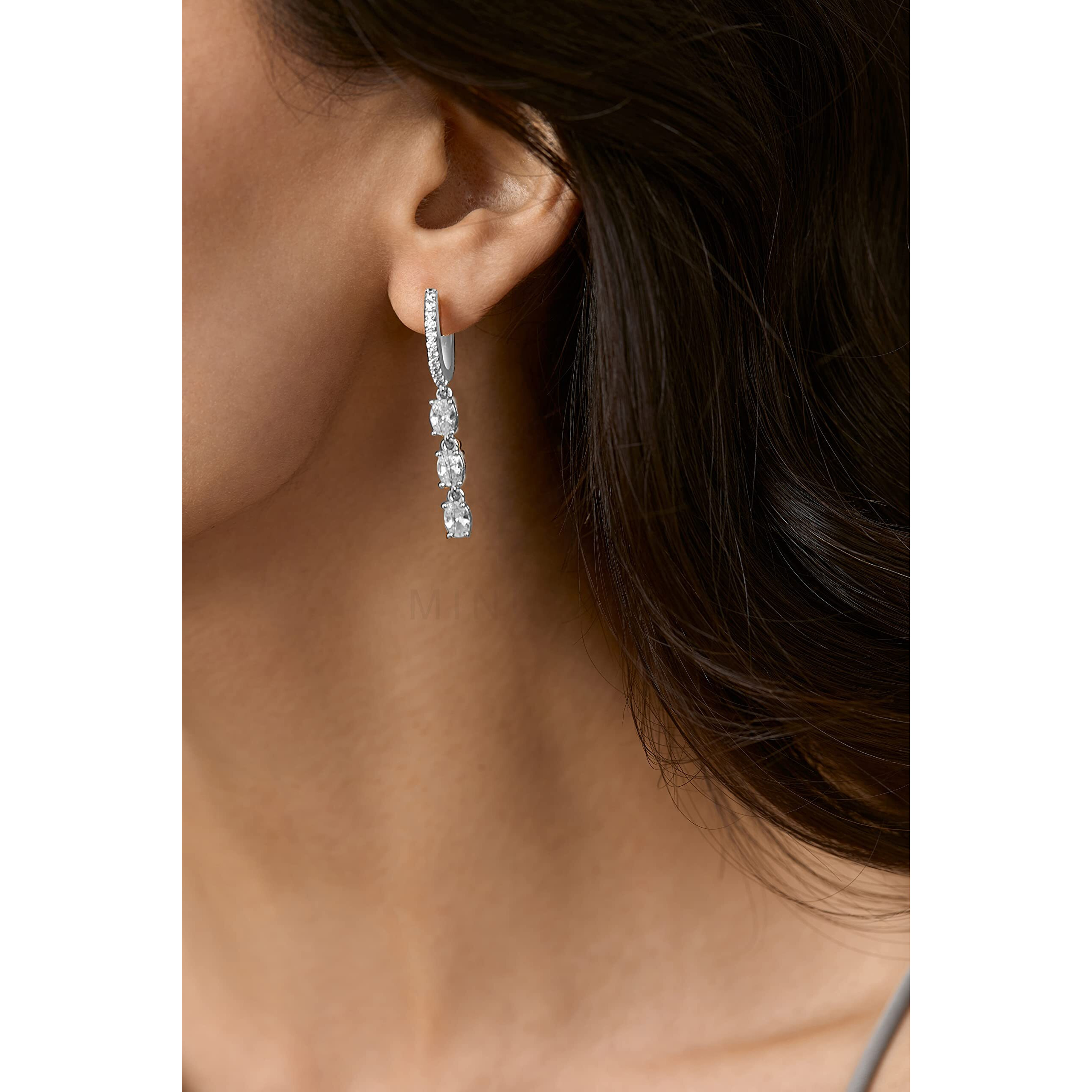 MINUTIAE Oval Shaped Earring Dangler For Womens