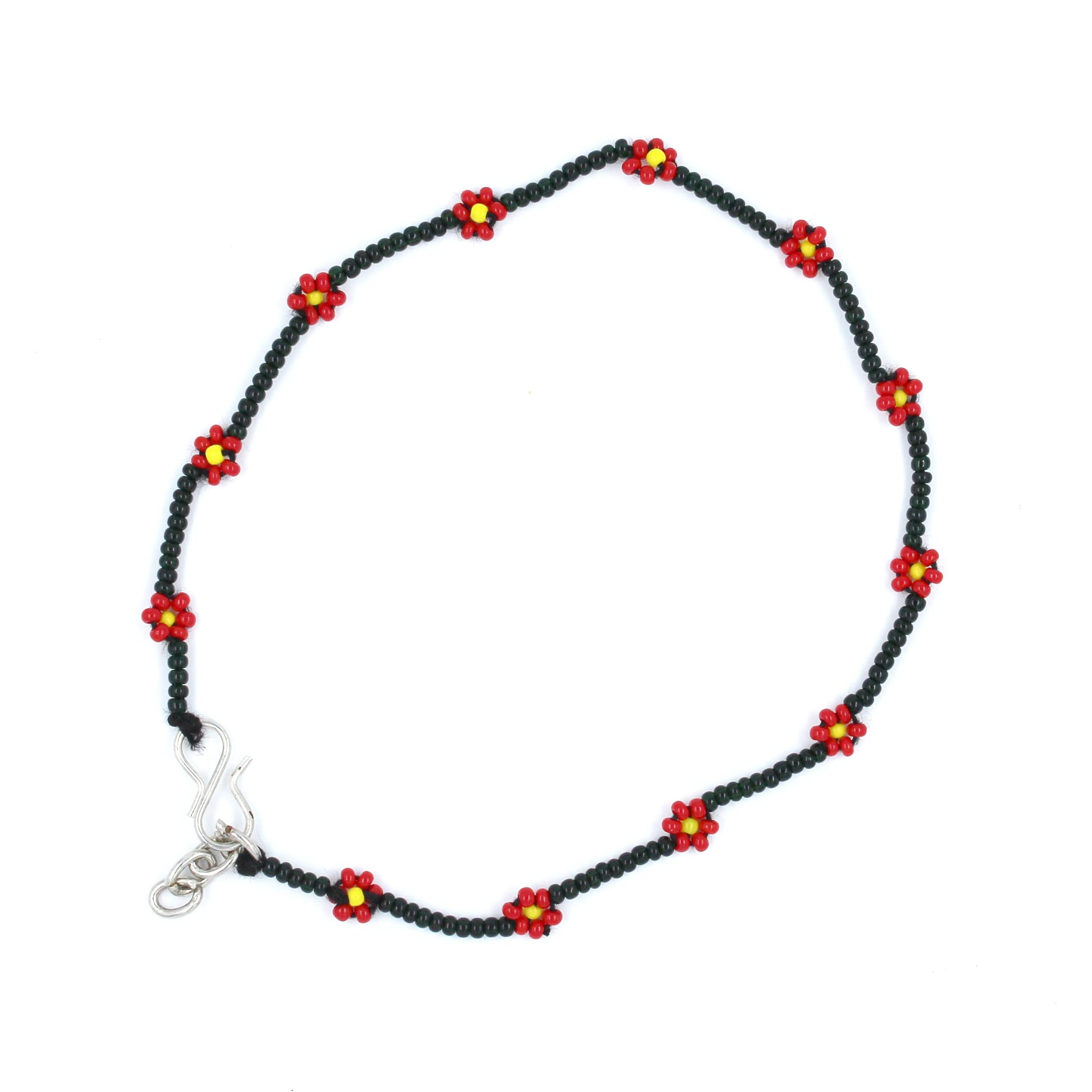 Prapti Handicrafts Beads Anklets Barefoot Jewelry/Foot Wear Payal for Women/Girls (Pack of 1) (multi combo 5)