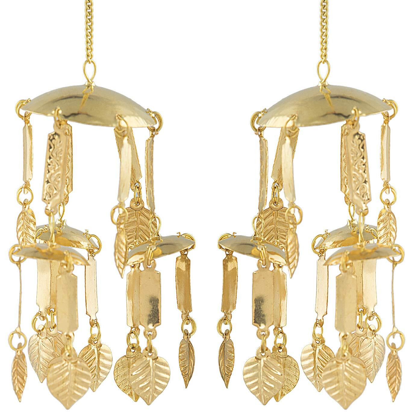 CHOTTEY LAL AND SONS Beautiful Punjabi Bridal Kaleera Small Size Traditional kaliras for Bride & Women Hand Hanging- Small