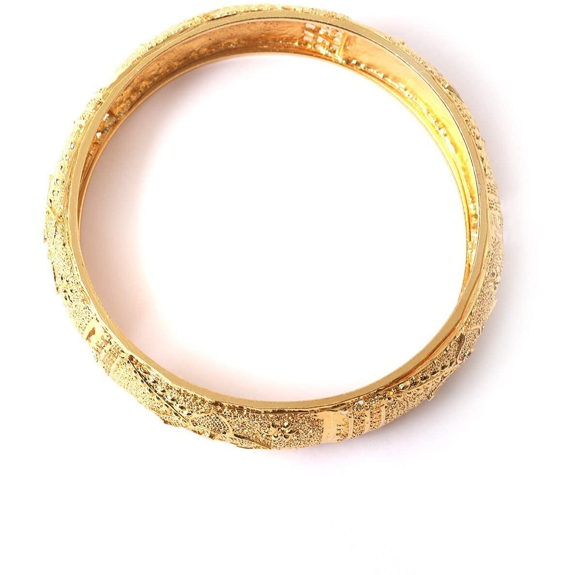 YouBella Jewellery Bangles for women Stylish Traditional One Gram Gold Plated Bangles for Women and Girls (2.4)