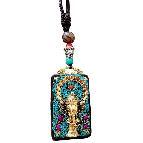 Moira Handmade bead necklace tassel necklace pendant 28 inch Bohemian Fashion for Men & Women (Victorian)