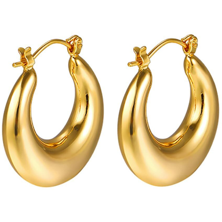Shining Diva Fashion Latest Fancy Stylish Gold Plated Earrings for Women and Girls (rrsd15757er)