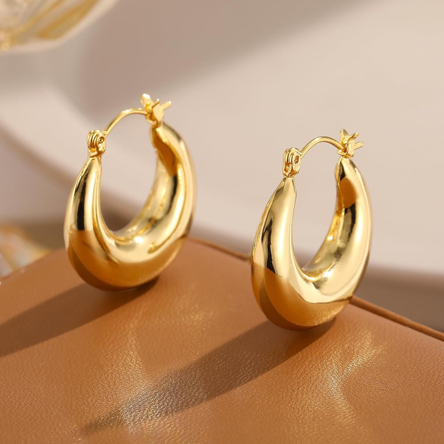 Shining Diva Fashion Latest Fancy Stylish Gold Plated Earrings for Women and Girls (rrsd15757er)