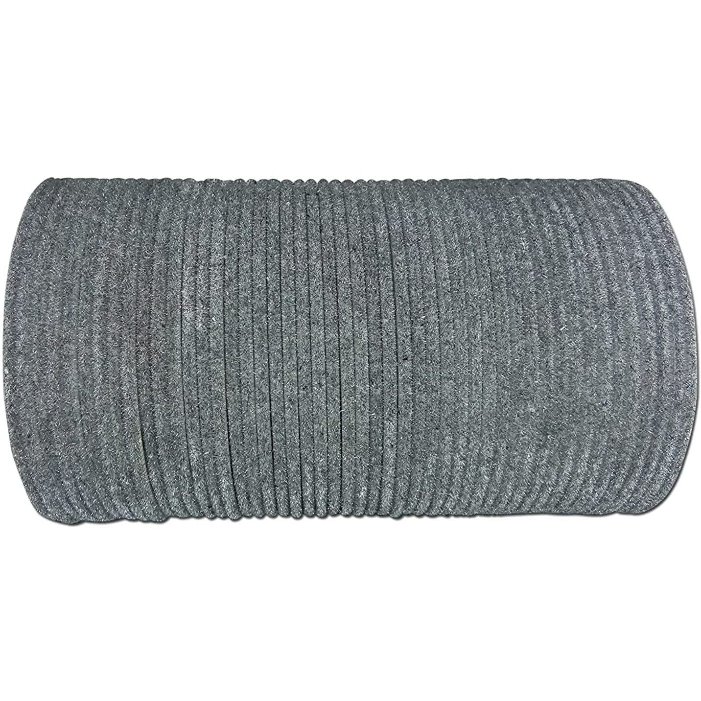 I Jewels Lastest Stylish Metal Plain Grey Velvet Chuda Bangles Set For Women And Girls (ADB327Gr-a) (Set of 48)