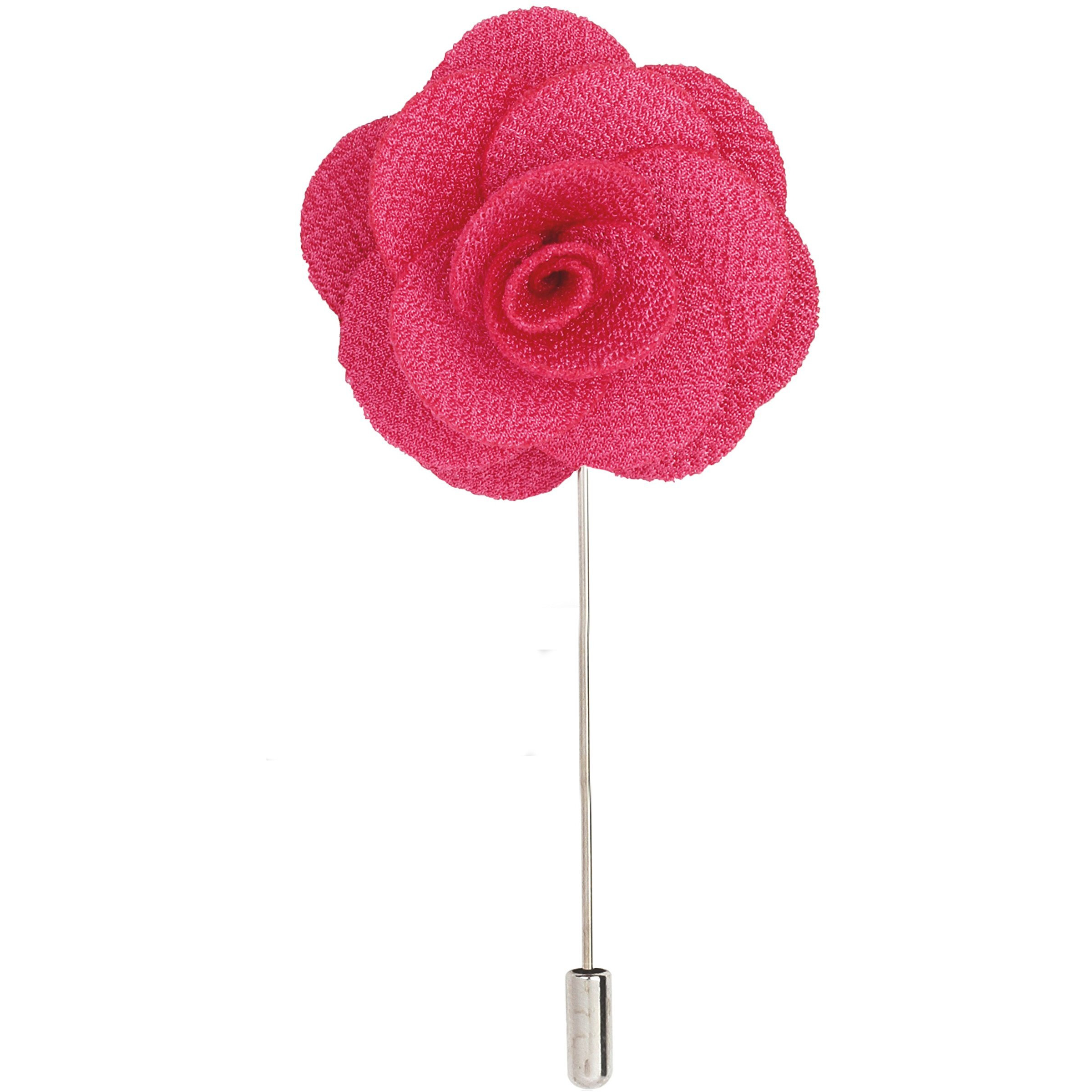 Peluche Brawny Delicacy - Blue Colored Brooch/Lapel Pin for Men (Pink)