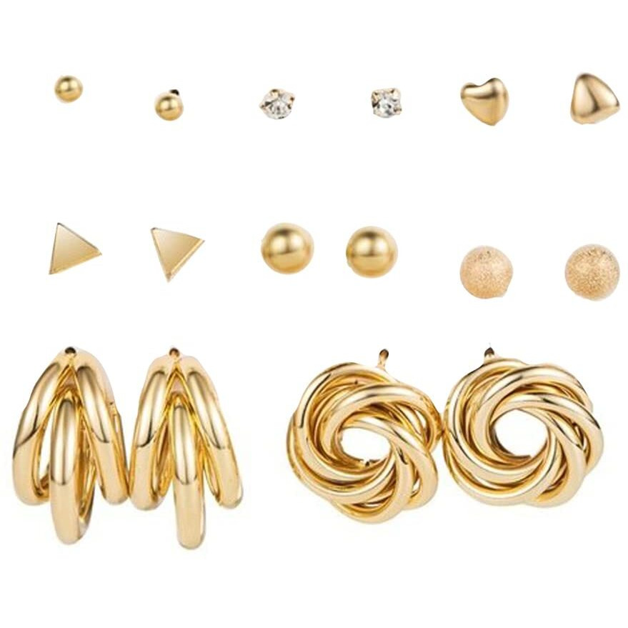 Jewels Galaxy Jewels For Women Combo of Earrings (Design 37) (JG-PC-ER-8720)