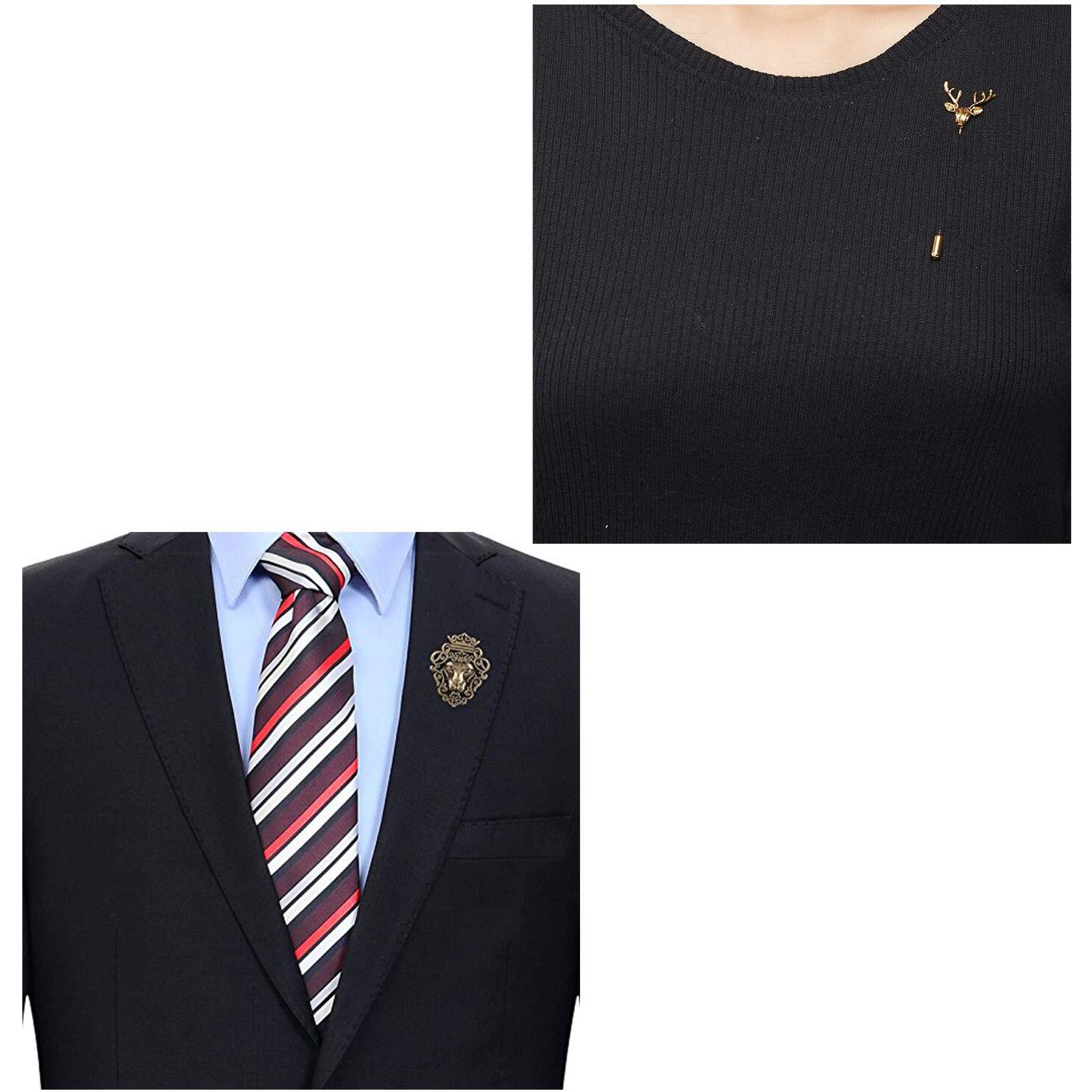 Mahi Combo of Mens Brooch/Lapel Pin CO1104925G