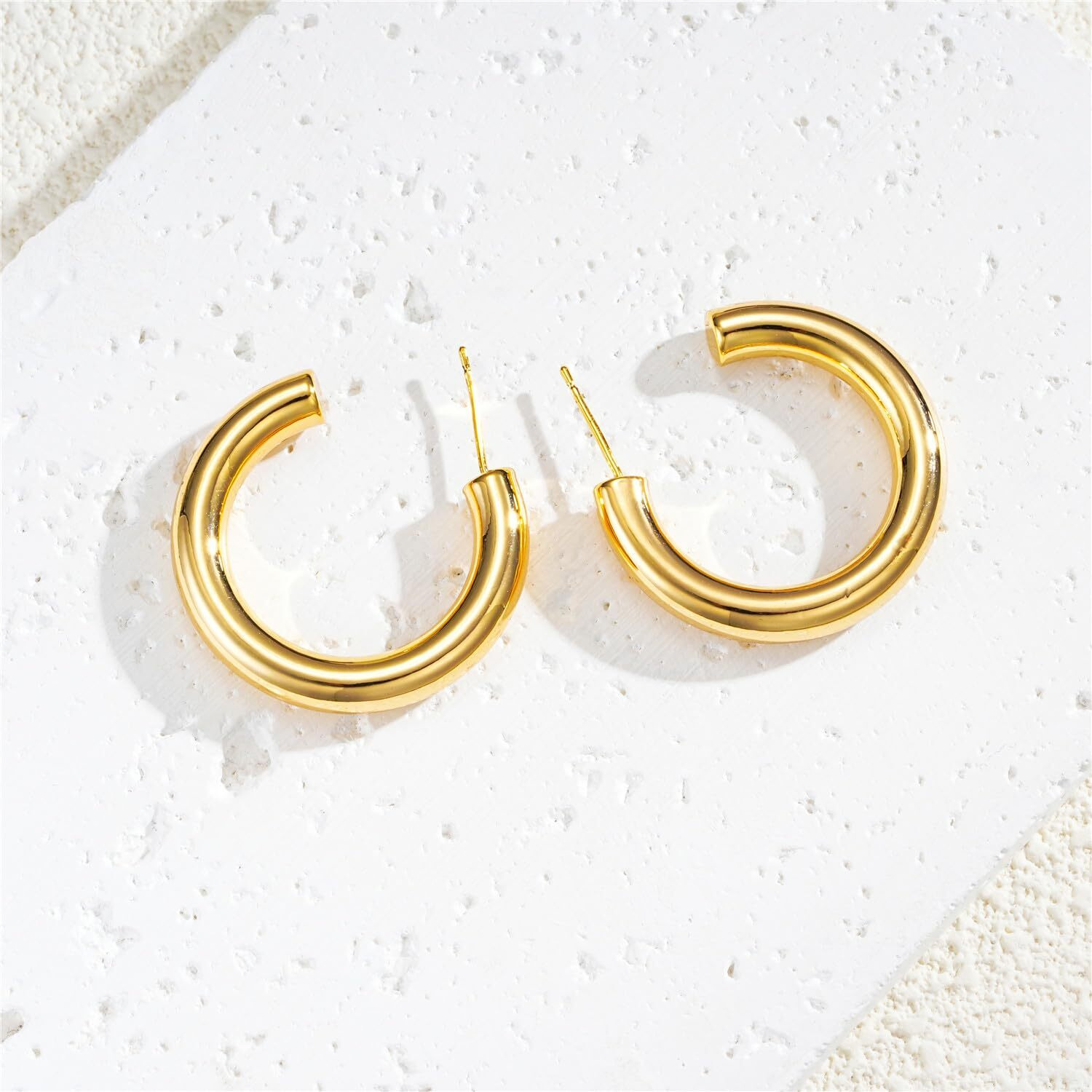 Shining Diva Fashion Latest Fancy Stylish Gold Plated Earrings for Women and Girls (rrsd15756er)