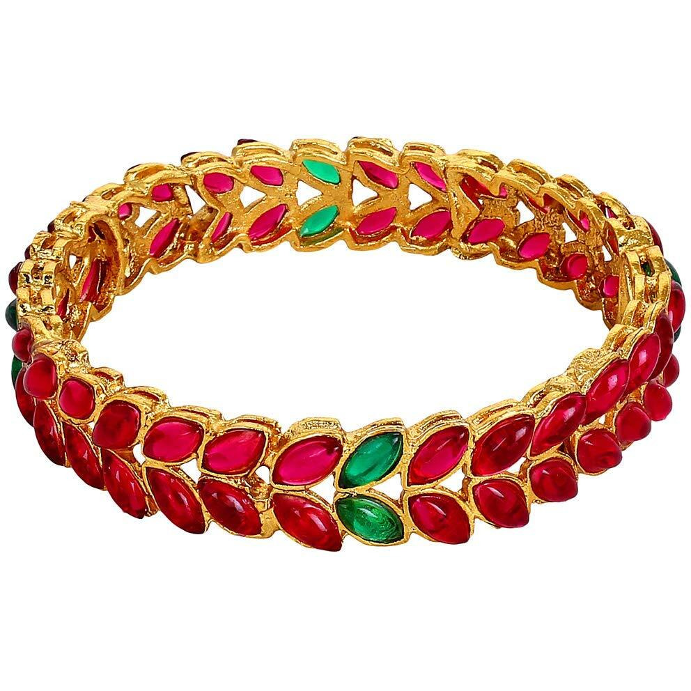 YouBella Bangles for women Stylish Traditional Bangles for Women and Girls (2.6)