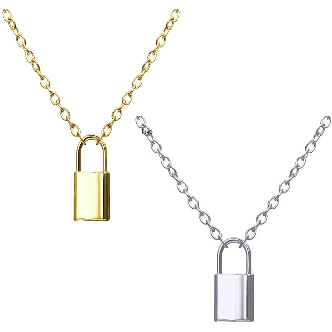 YouBella Jewellery Stylish Combo of Two Necklace Chains for Women and Girls (Style 6)