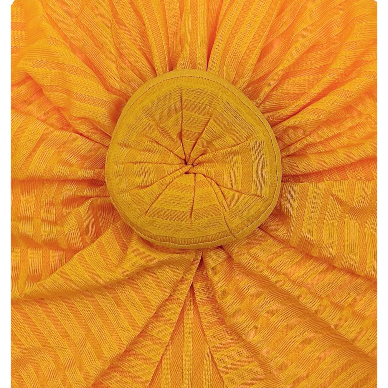 BellaStella Premium Flower Soft Bow Head Wrap Stretchable Headband Super Elastic Band Hair Accessories For Baby Girls & Baby Boys (TB-Donut-Yellow)