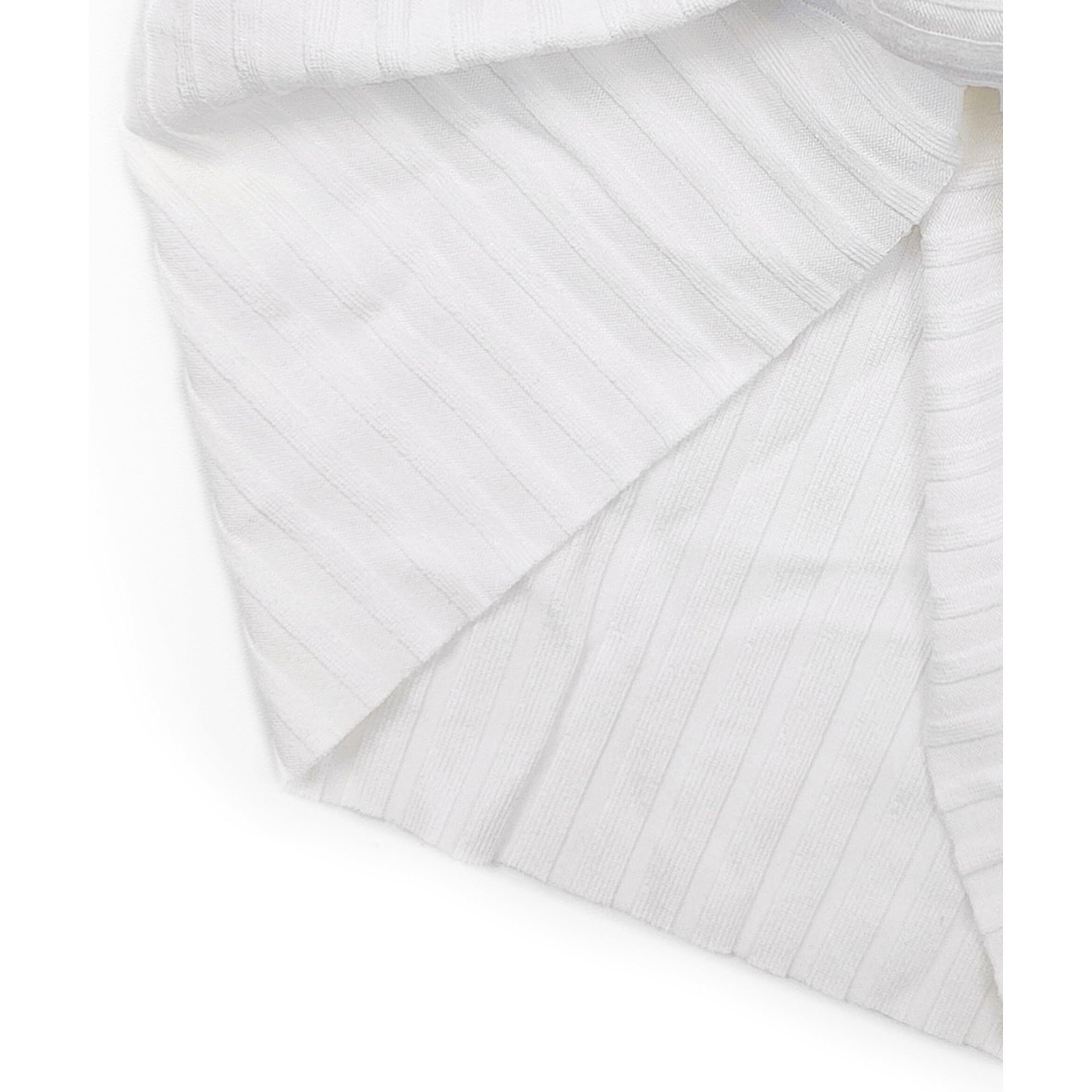 BellaStella Premium Flower Soft Bow Head Wrap Stretchable Headband Super Elastic Band Hair Accessories For Baby Girls & Baby Boys (TB-Donut-White)