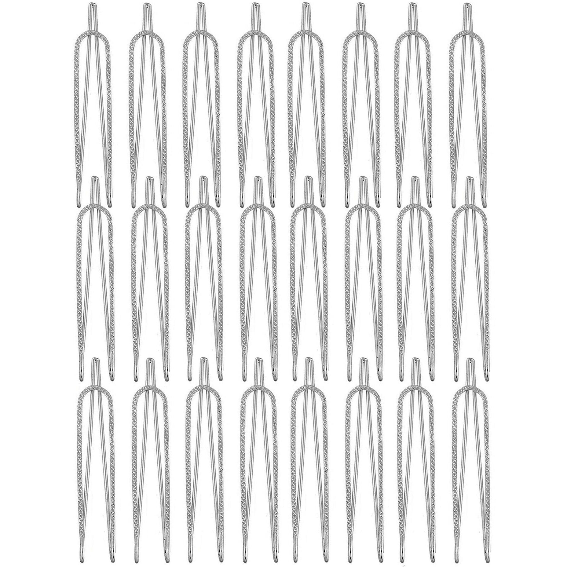 VAMA FASHIONS Silver Clip on Safety Sari Sadi Clip Brooch Waist Pleats Pallu Saree pins for women (silver brooch for women)