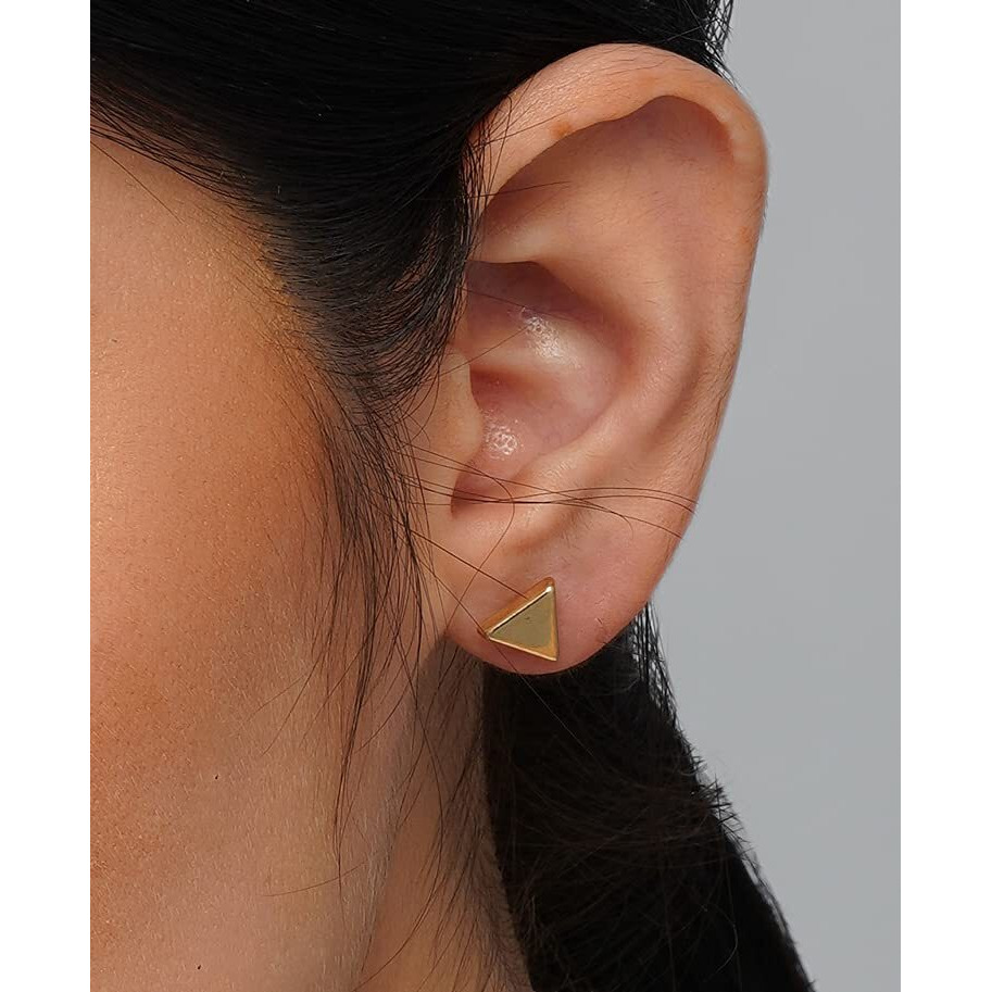 Fashion Frill Western Silver Studs Earrings For Women Fashion Girls Traditional Combo Set Of 24 Pair