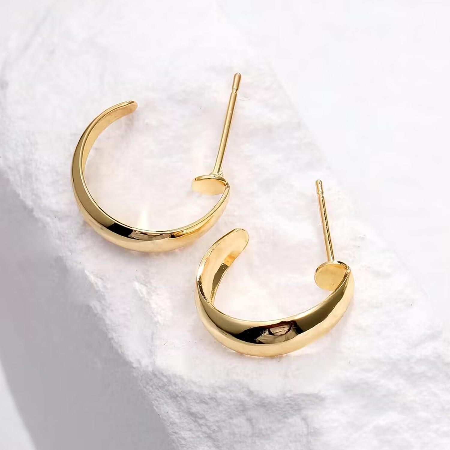 Shining Diva Fashion Latest Fancy Stylish Gold Plated Earrings for Women and Girls (rrsd15754er)