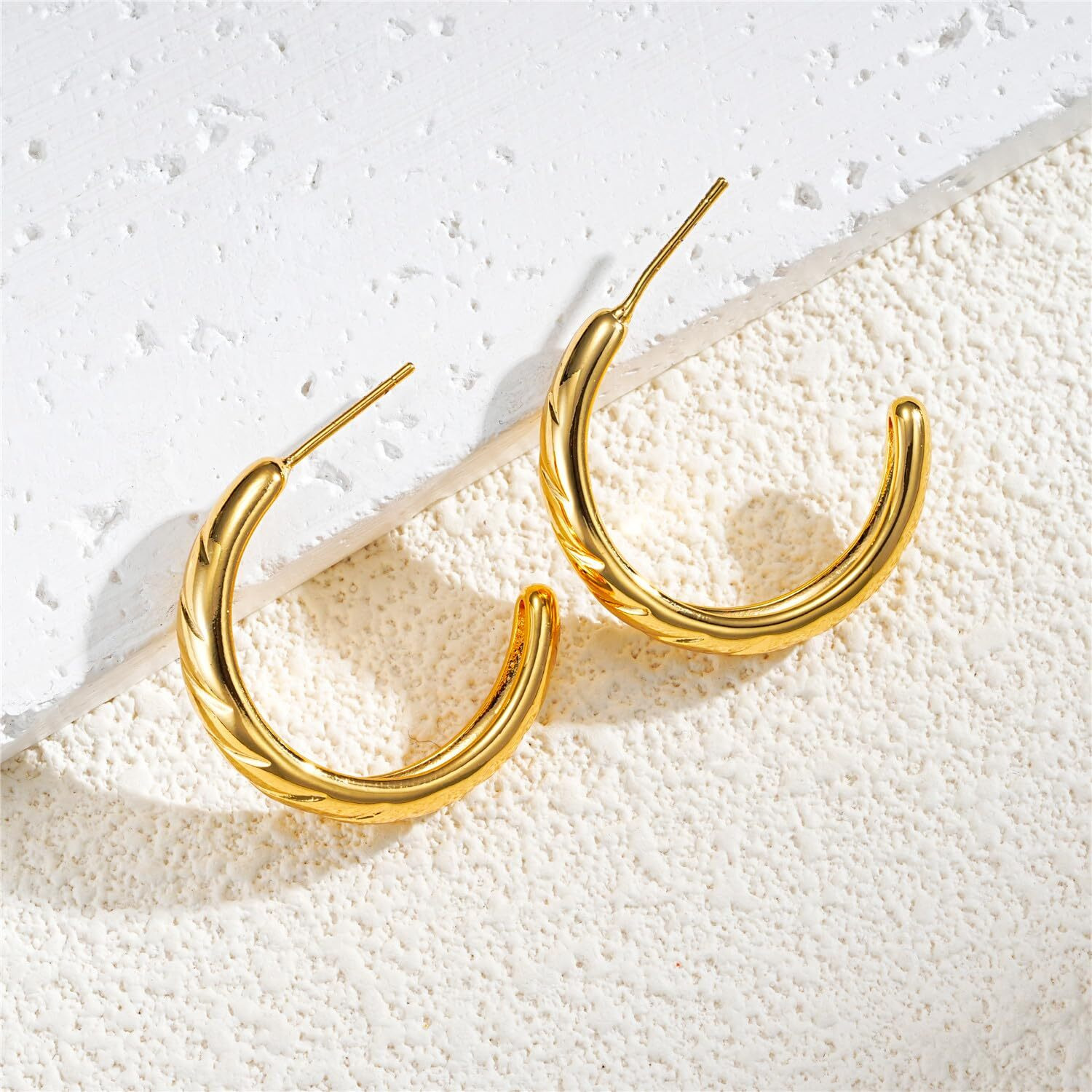 Shining Diva Fashion Latest Fancy Stylish Gold Plated Earrings for Women and Girls (rrsd15854er)