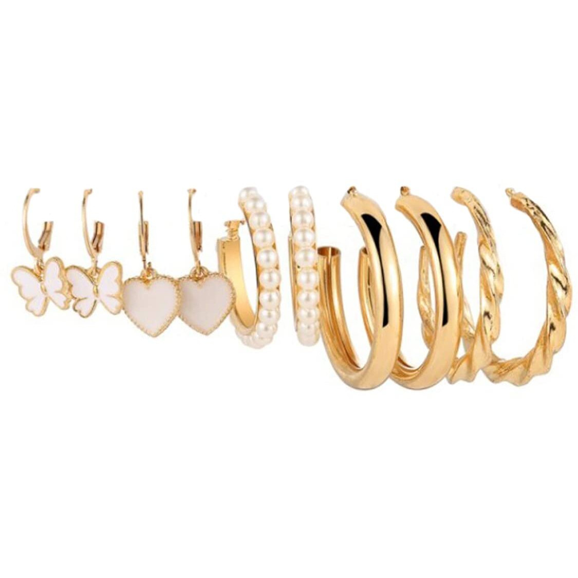 Jewels Galaxy Jewellery For Women Gold-Plated Drop Earrings (JG-PC-ERGD-8666)