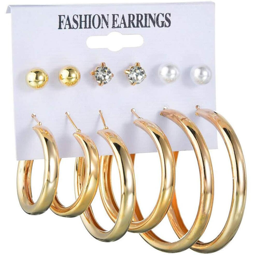 Jewels Galaxy Jewellery For Women Earrings Combo (Design 4)
