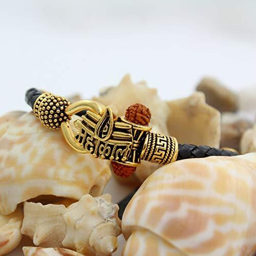 Nakabh Antique Vintage Ethnic Kada Bracelet for Men Women Boys Girls (Mahakal)